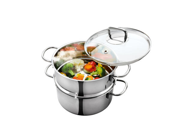 20CM STAINLESS STEEL STEAMER