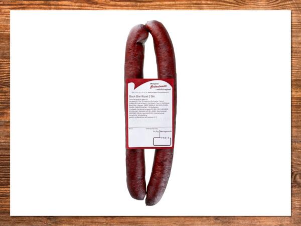 Saucisses "Black Bier Wurst"