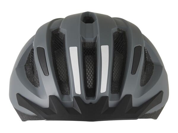 CRIVIT Adult's Cycle Helmet with Rear Light - Grey