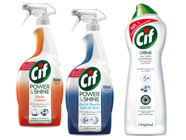 Cif Power & Shine oder Scheuermilch