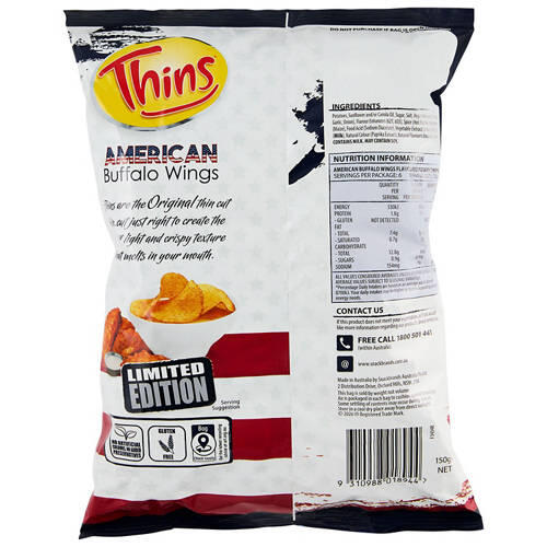 Buffalo Wings Chips 150g