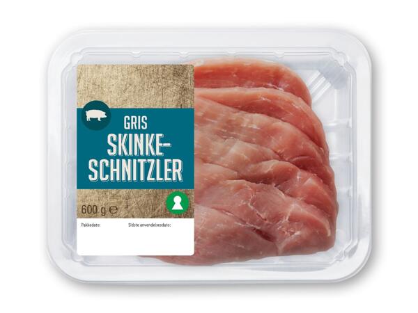 MADVÆRKET Herregårdskoteletter, skinkeschnitzler eller hakket gris og kalv