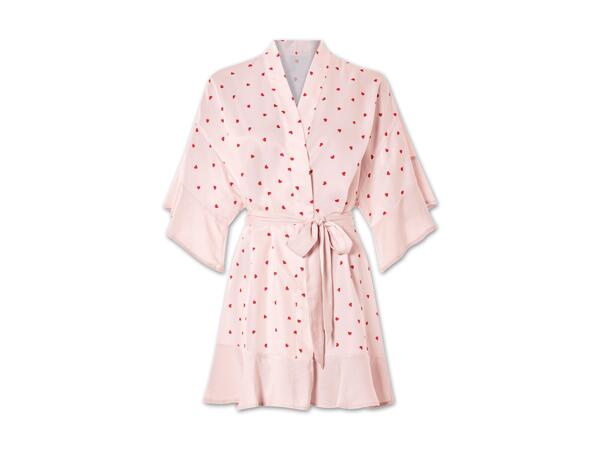 Damen Satin-Kimono