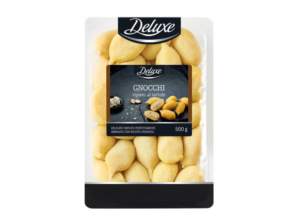 Gnocchi filled with Radicchio and Scamorza Cheese or with Truffles