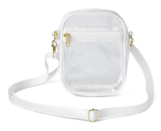LIVE IN STYLE Clear Crossbody Bag