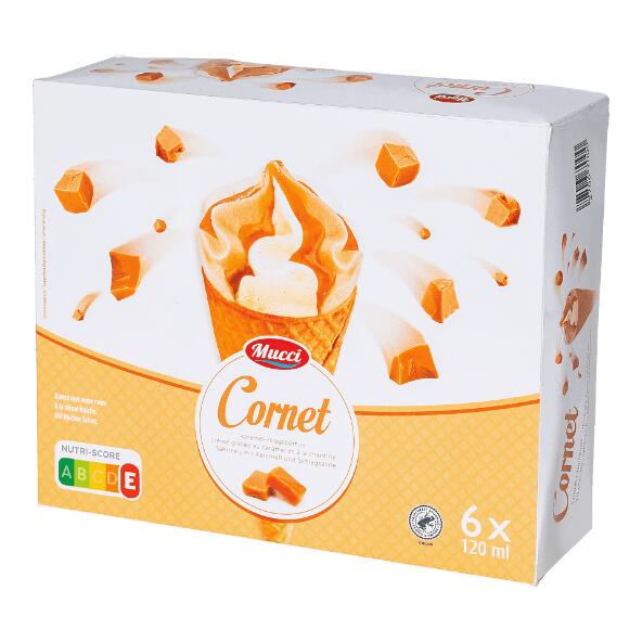 MUCCI(R) Karamelijshoorntjes, 6 st.