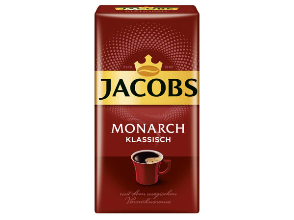 Jacobs Monarch gemahlen oder ganze Bohne