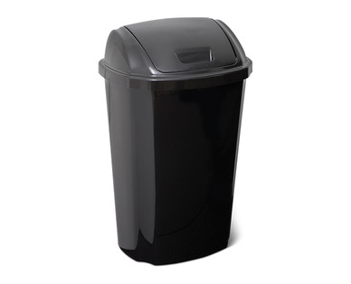 Easy Home 13.5-Gallon Swing Lid Wastebasket