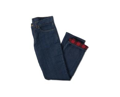 Adventuridge Men's Flannel-Lined Jeans