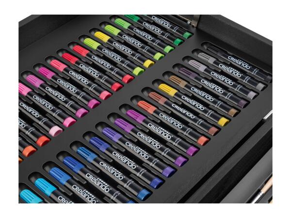 Crelando Art Set - 174 Pieces