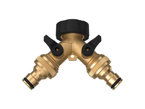 Brass Hose Connector System or 2-Way Hose Splitte