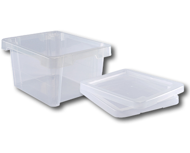 Boîte de rangement empilable/Couvercle EASY HOME(R)