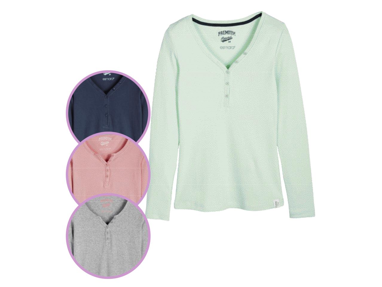 ESMARA(R) Ladies' Long-Sleeved Top