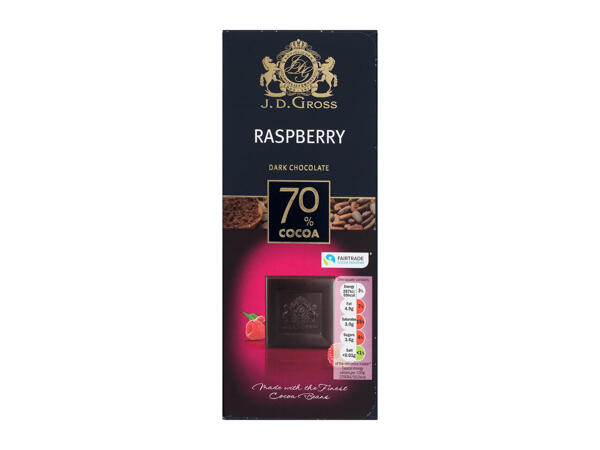 J.D. Gross Raspberry Dark Chocolate