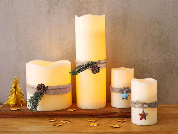 LED Real Wax Candle