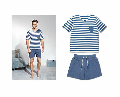 Royal Class Men's 2-Piece Pajama Short Set