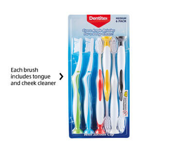 Dentitex Family Toothbrushes 6pk