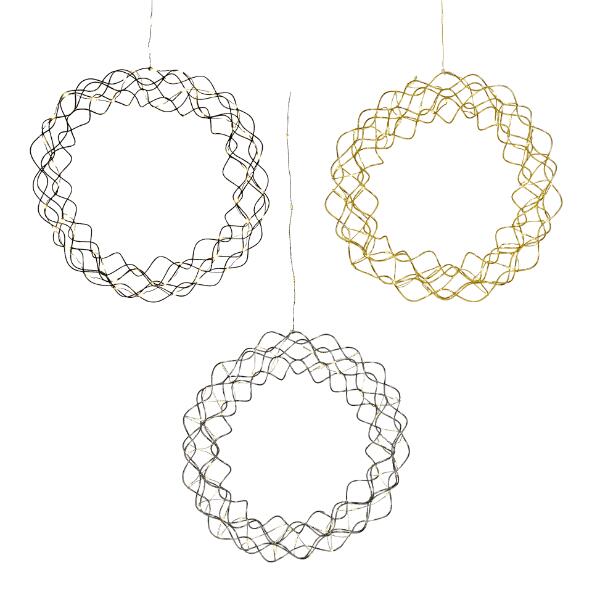 HOME CREATION(R) 				LED-Lichterkranz