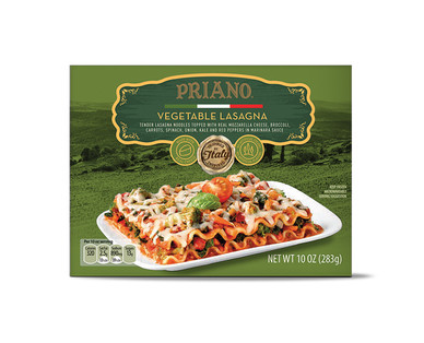 Priano Eggplant Parmigiana or Vegetable Lasagna