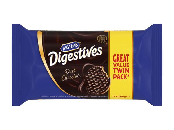 Chocolate Digestives Twin Pack