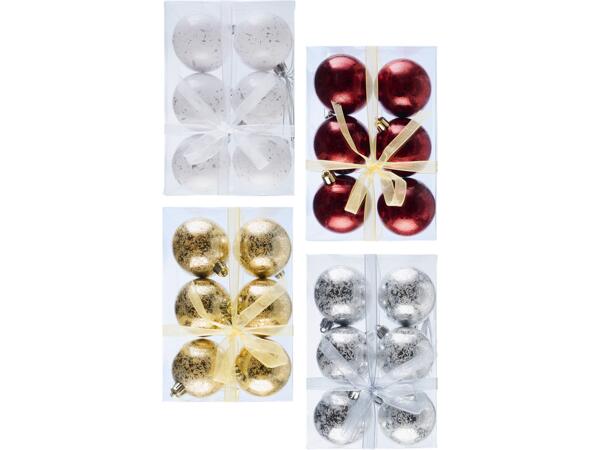 Julgranskulor, 6-pack