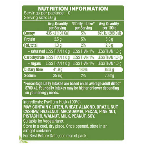 Psyllium Husk 500g