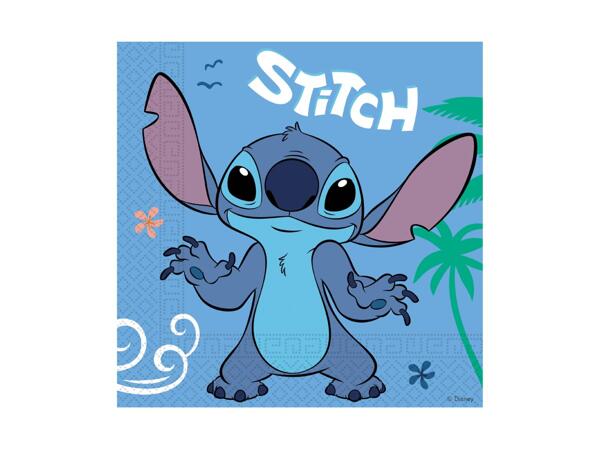 Serviettes Stitch, set de 20