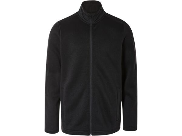 Men's Knitted Fleece Jacket