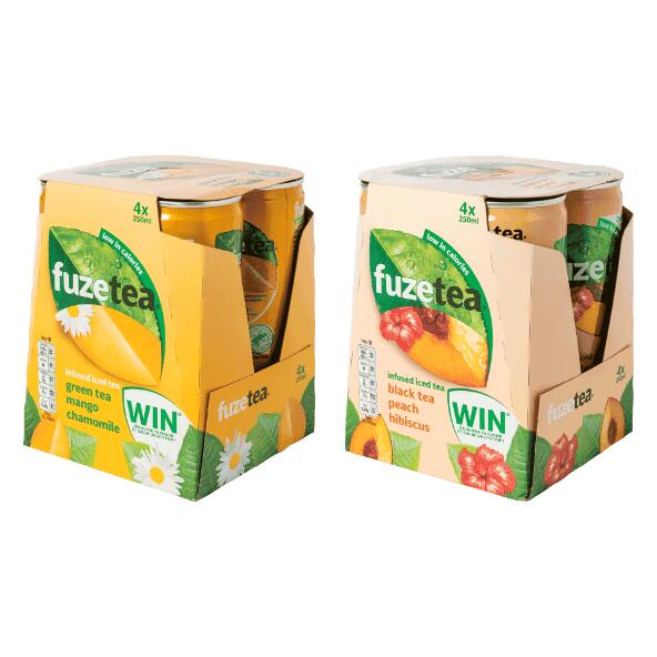 FUZE TEA(R) 				Fuze Tea, 4 St.