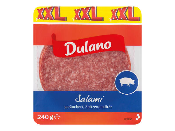 DULANO Rohwurst in Scheiben 200 g + 40 g gratis