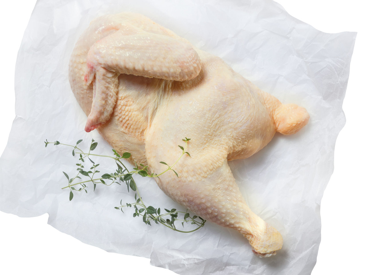 EIN GUTES STÜCK HEIMAT Frisches österreichisches halbes Bio-Hendl