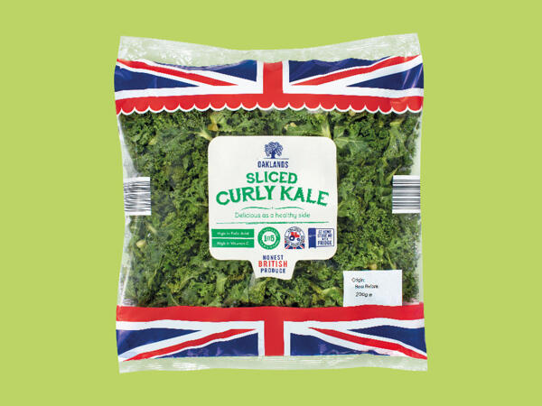 Oaklands Sliced Curly Kale