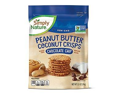 Simply Nature 
 Peanut Butter Coconut Crisps Assorted varieties