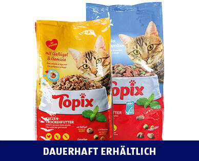 TOPIX 
 KATZEN- TROCKENFUTTER