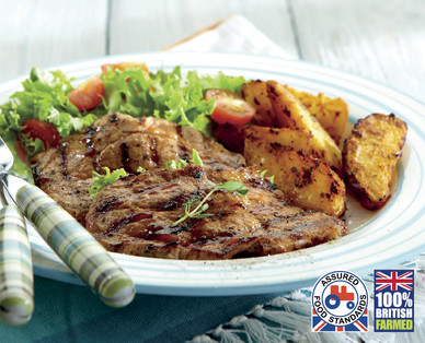 Chinese Marinated British Pork Shoulder Steaks