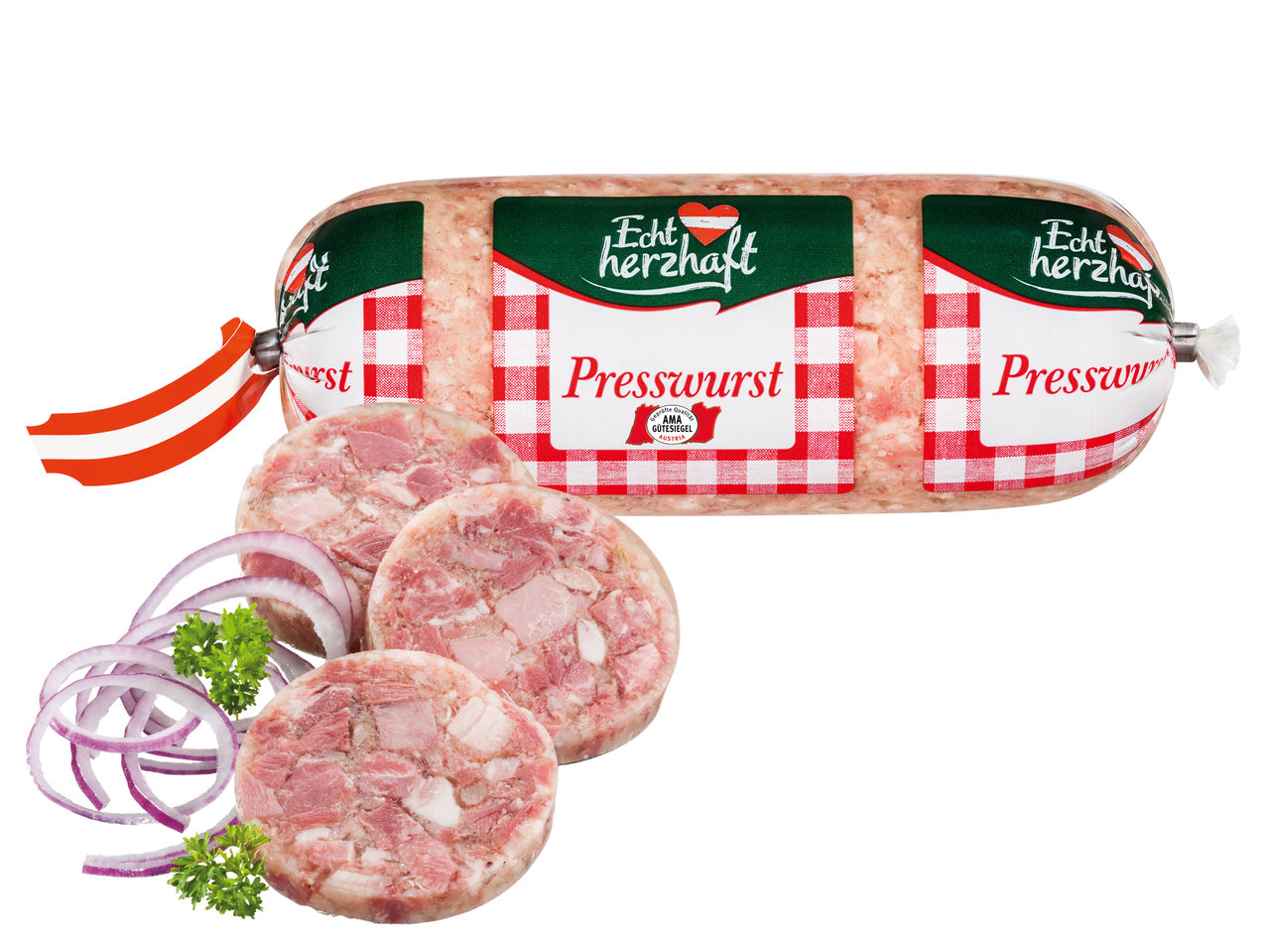 ECHT HERZHAFT Presswurst