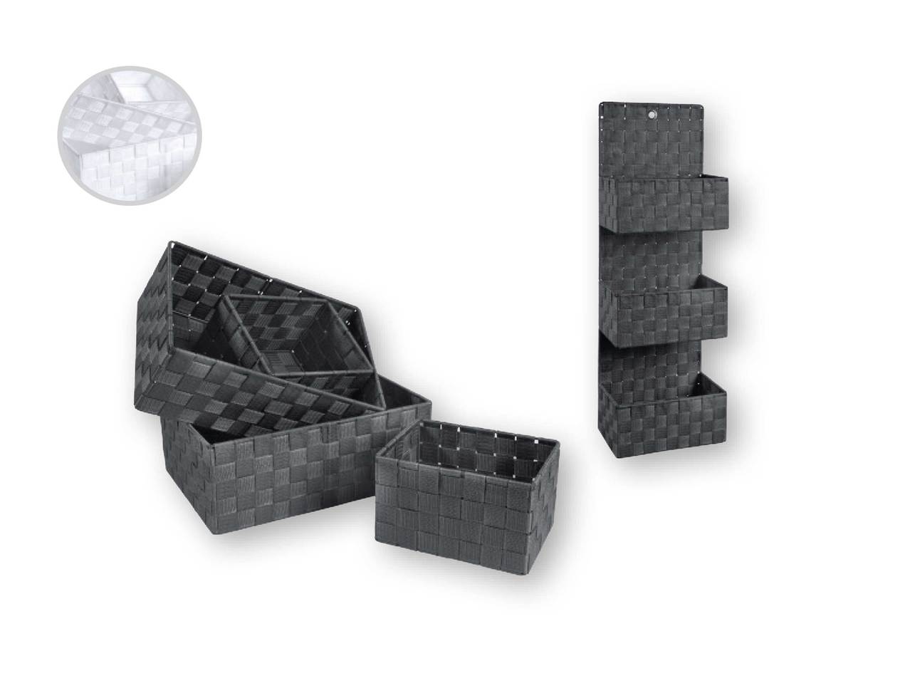 Livarno Living Bathroom Shelves/Baskets