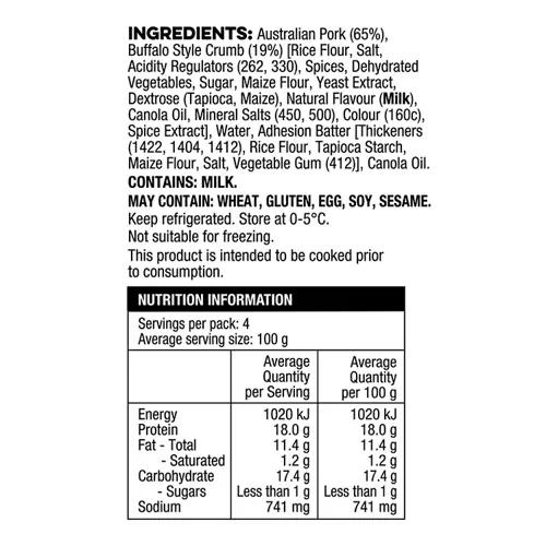 Popcorn Pork 400g