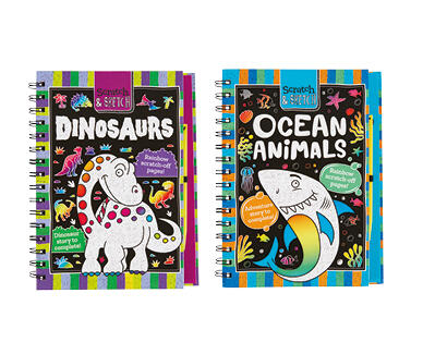 Scratch and Sketch Books