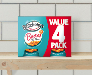 Batchelors Baked Beans 4 Pack
