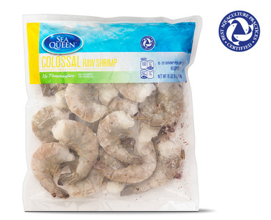Sea Queen Colossal Easy Peel Raw Shrimp