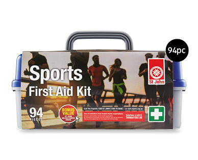 St John Sports First Aid Kit 94pc