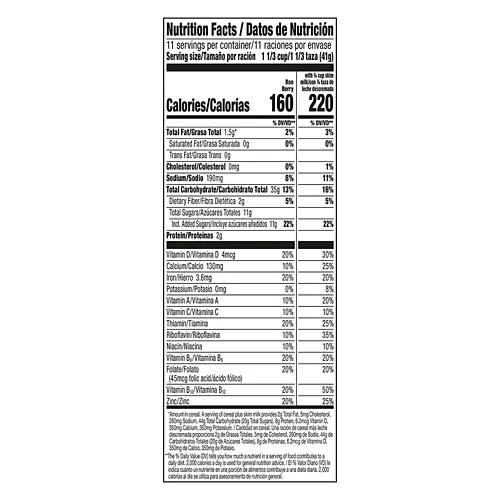 Family Size Boo Berry Cereal, 16 oz