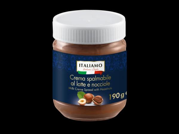 Milk Crème Spread with Hazelnuts