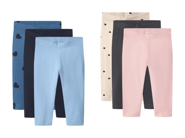 Leggings capri, set 3 pezzi