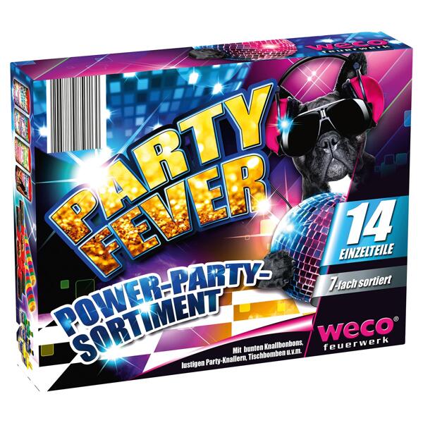 WECO(R) Jugendfeuerwerk „Partyfever", 14er-Set