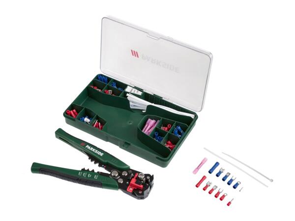 Parkside Automatic Wire Stripper & Crimping Pliers Set - 231 Piece Set
