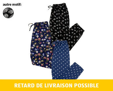 PANTALON EN VISCOSE POUR FEMMES