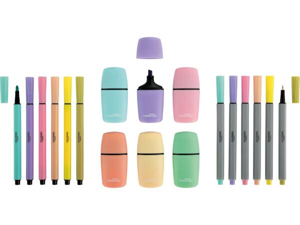 Mini marker set, 18 pieces
