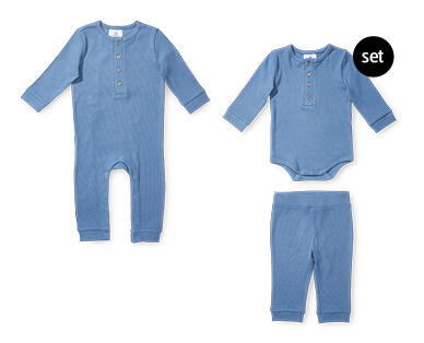 Infant Organic Cotton Rib Onesie or Set